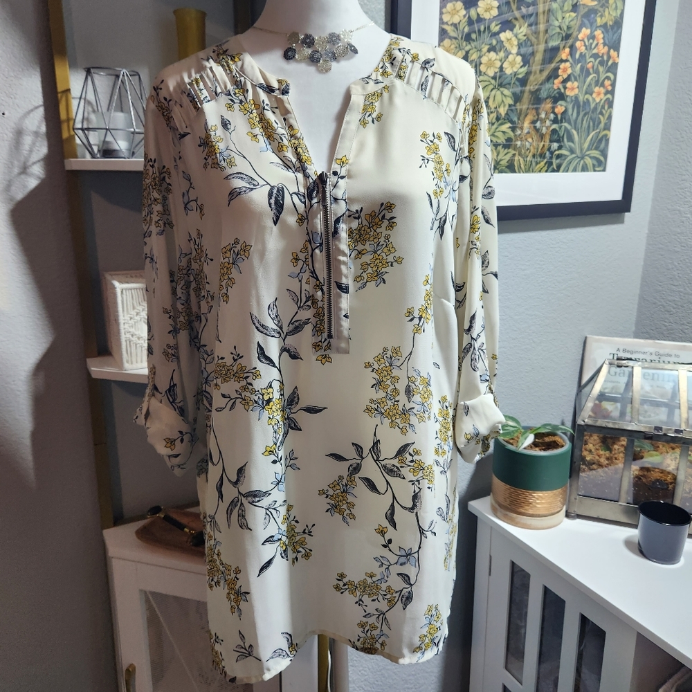 Maurices Floral Blouse